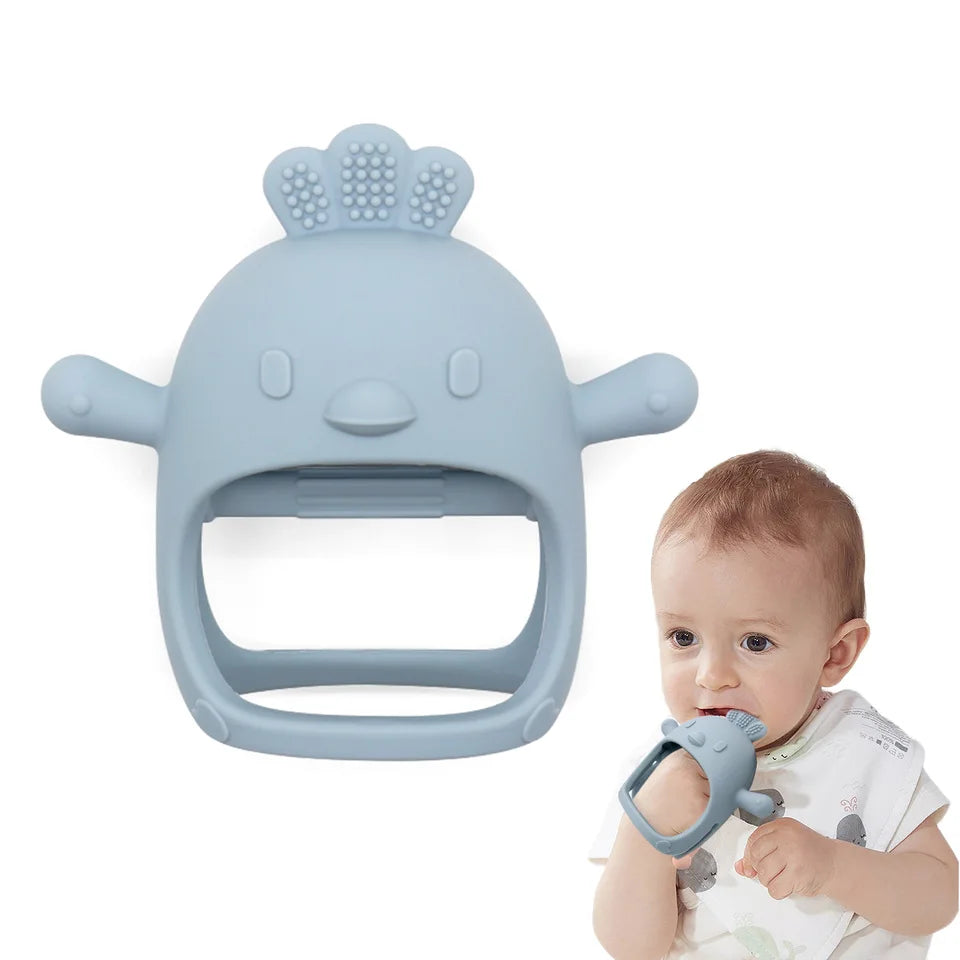 Baby Teething Glove – Silicone, BPA-Free, Anti-Bite, Newborn Accessory