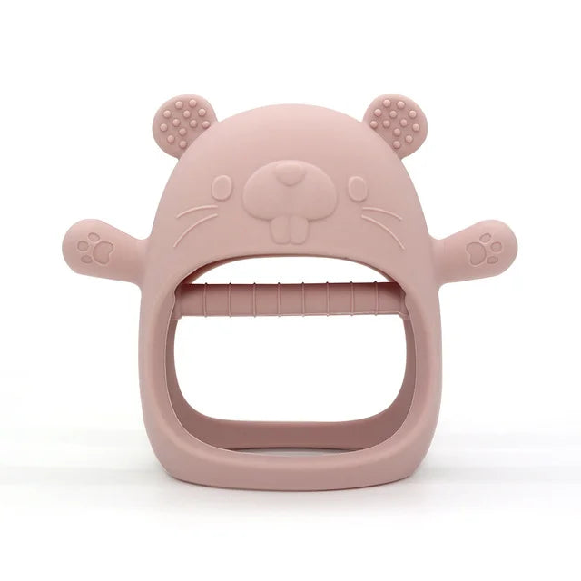 Baby Teething Glove – Silicone, BPA-Free, Anti-Bite, Newborn Accessory